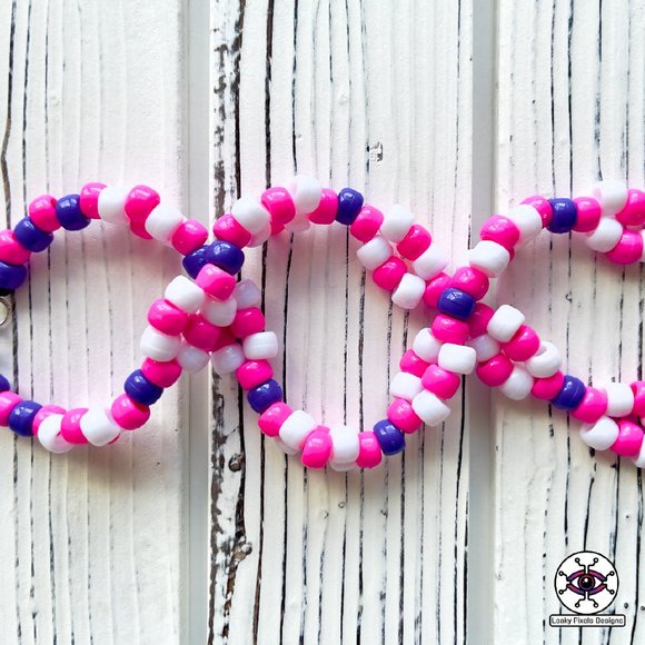 Excision Dinosaur Perler Necklace - Picture 2 of 5